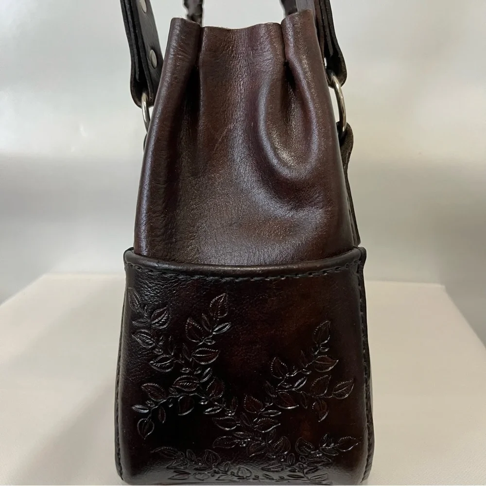 Beautiful Handmade Shoulder Bag Embossed